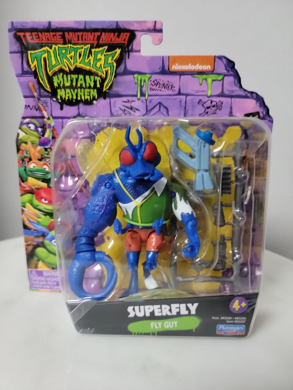Teenage Mutant Ninja Turtles Mutant Mayhem Superfly Fly Guy Action Figure 2023